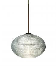 Besa Lighting 1XT-5612GL-BR-L - Besa Pendant Lasso Bronze Glitter 1x50W Halogen, 15Ft. Cord