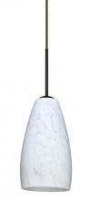 Besa Lighting 1BT-150919-MED-BR - Besa Chrissy Pendant Bronze Carrera 1x50W B10 Med