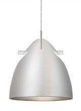 Besa Lighting 1JT-TUNE-SN - Besa Tune Pendant, Satin Nickel Finish, 1x60W Medium Base