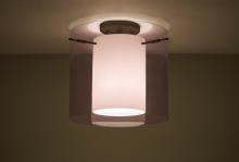 Besa Lighting 1KM-A18407-BR - Besa Ceiling Pahu 12 Bronze Transparent Amethyst/Opal 1x100W Medium Base