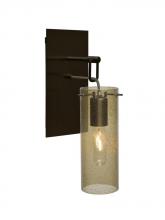 Besa Lighting 1WP-JUNI10LT-BR - Besa Juni 10 Wall Pendant, Latte Bubble, Bronze Finish, 1x60W Medium Base