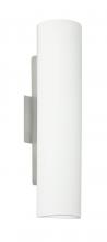 Besa Lighting 272507-SN - Besa Wall Darci 16 Satin Nickel Opal Matte 2x60W Medium Base