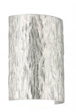 Besa Lighting 7090SF-LED-PN - Besa Tamburo Stone LED Wall Stone Silver Foil Polished Nickel 1x8W LED