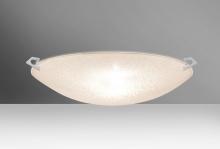 Besa Lighting 8419GL-SN - Besa Ceiling Sonya 17 Satin Nickel Glitter 3x100W G9