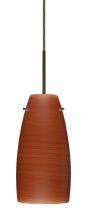 Besa Lighting J-1512CH-BR - Besa Tao 10 Pendant For Multiport Canopy Bronze Cherry 1x100W Medium Base