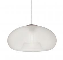 Besa Lighting J-BANA15FR-EDIL-SN - Besa Pendant For Multiport Canopy Bana 15 Satin Nickel Frost 1x4W LED Filament