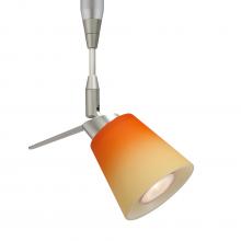 Besa Lighting RSP-5042OP-LED-SN - Besa Spotlight Canto 3 Satin Nickel Bicolor Orange/Pina 1x3W LED