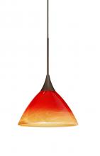 Besa Lighting X-1743SL-BR - Besa Pendant For Multiport Canopy Domi Bronze Solare 1x50W Halogen