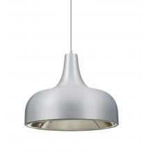 Besa Lighting XP-PERSIA-LED-SN - Besa, Persia Cord Pendant, Satin Nickel Finish, 1x9W LED