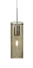 Besa Lighting J-JUNI10LT-SN - Besa, Juni 10 Pendant For Multiport Canopy, Latte Bubble, Satin Nickel, 1x60W Medium