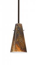 Besa Lighting 1TT-4124CE-LED-BR - Besa Cierro LED Pendant Ceylon Bronze 1x9W LED