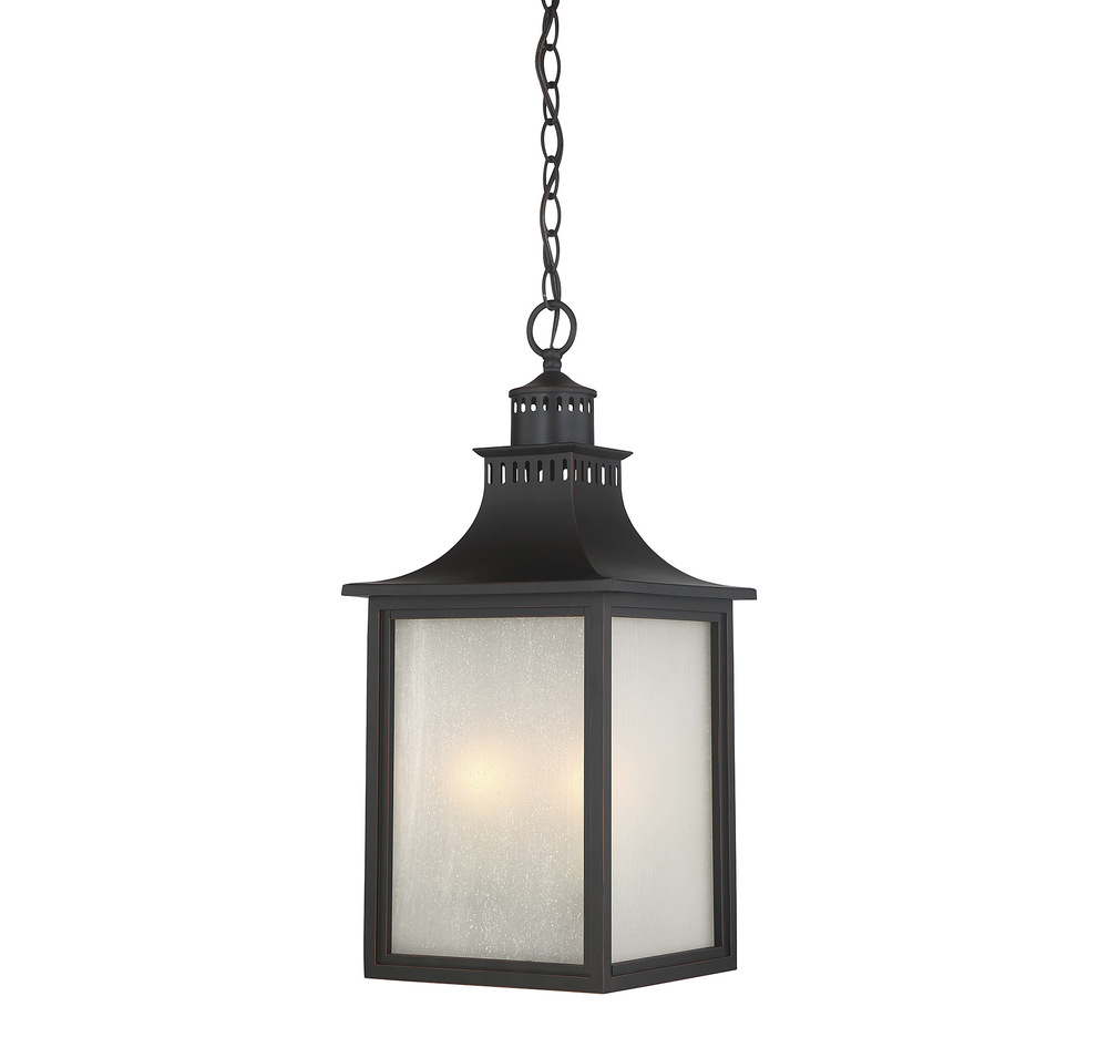 Monte Grande 3-Light Outdoor Hanging Lantern in English Bronze