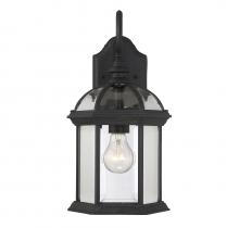 Savoy House 5-0633-BK - Kensington 1-Light Outdoor Wall Lantern in Textured Black