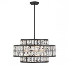 Savoy House 7-9046-4-89 - Renzo 4-Light Pendant in Matte Black