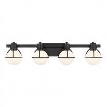 Savoy House 8-1060-4-BK - Pierce 4-Light Bathroom Vanity Light in Matte Black