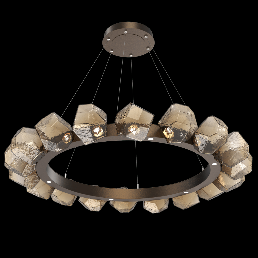 Gem Radial Ring - 48" -Flat Bronze