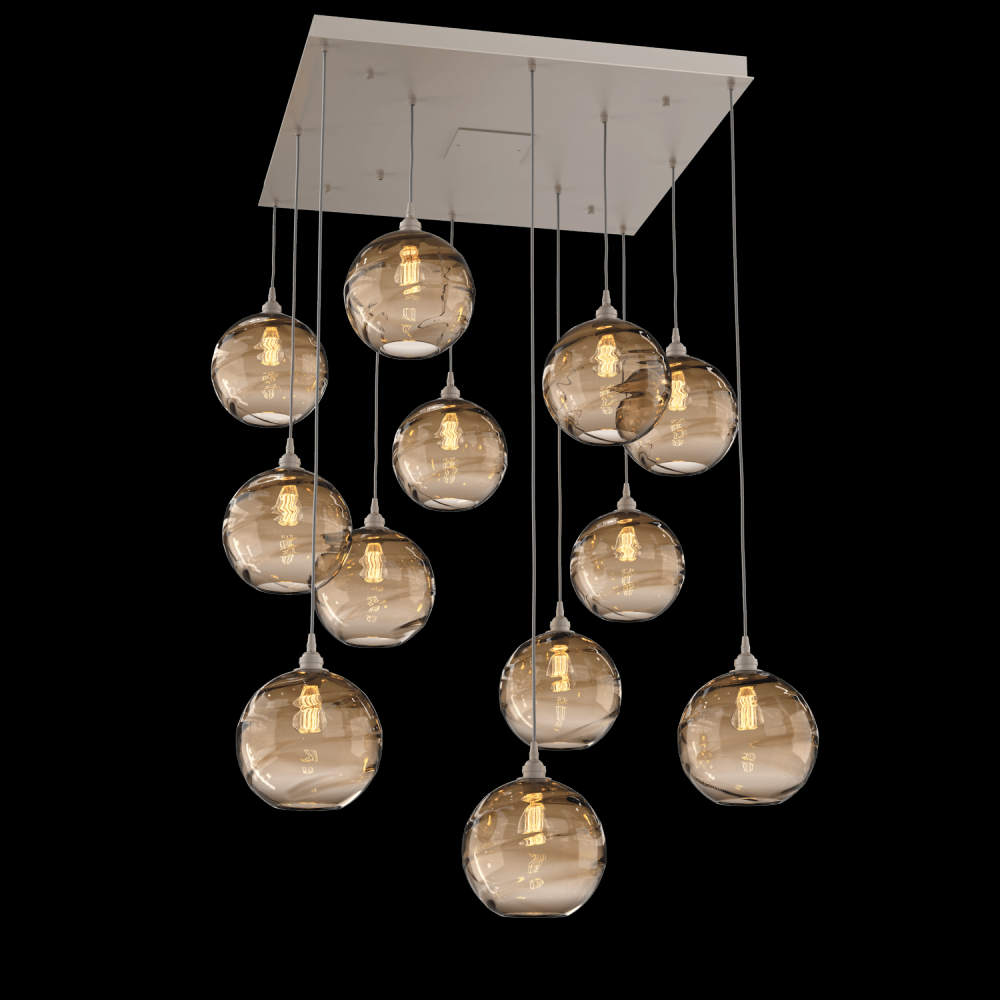 Terra Square 12pc Multi-Pendant