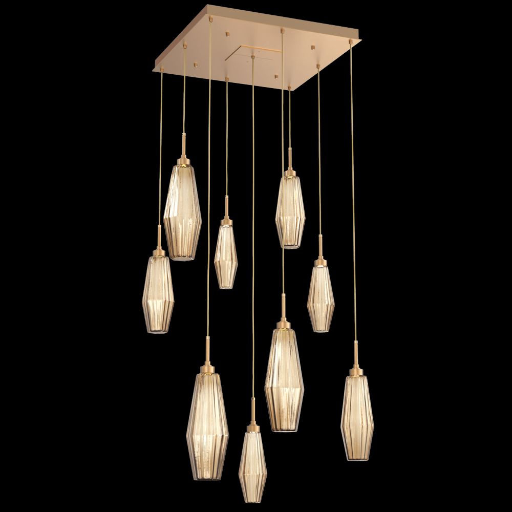 Aalto Square 9pc Multi-Pendant