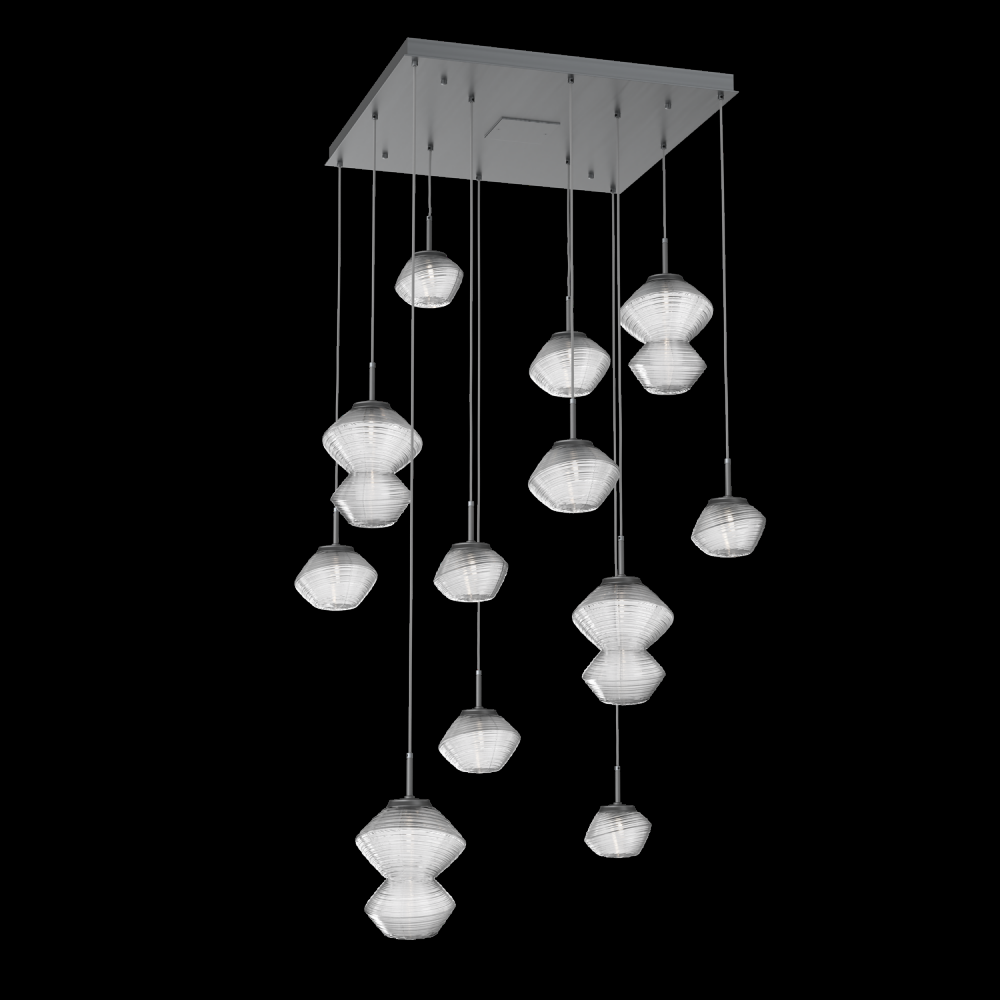 Mesa Square 12pc Multi-Pendant