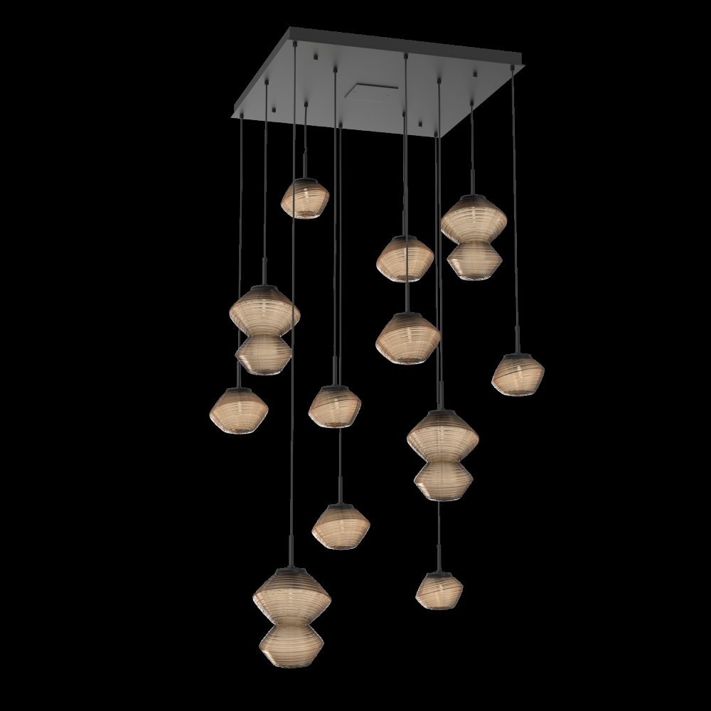 Mesa Square 12pc Multi-Pendant