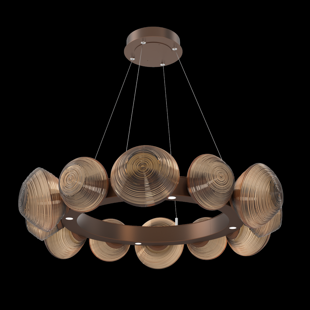 Mesa Radial Ring Chandelier