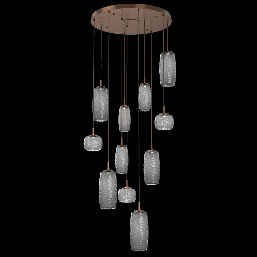 Vessel Round 11pc Multi-Pendant