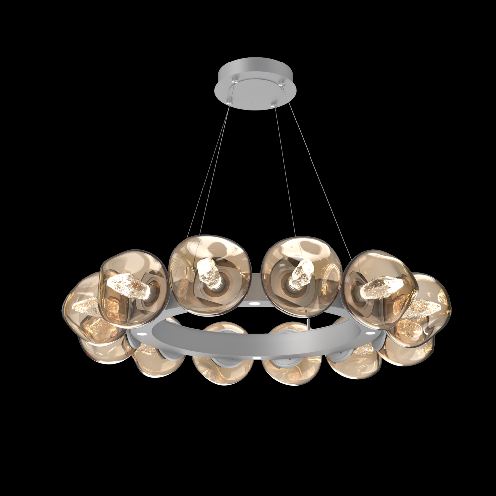 Luna Radial Ring Chandelier