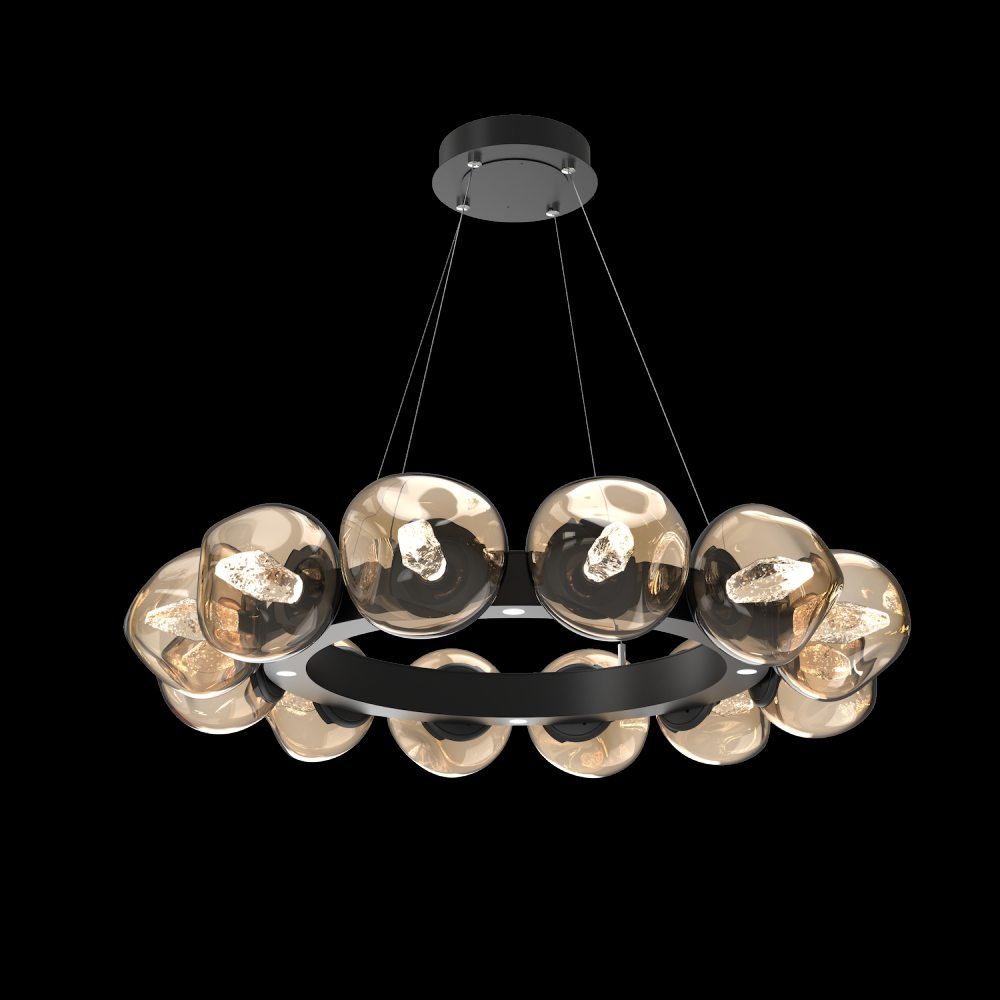 Luna Radial Ring Chandelier