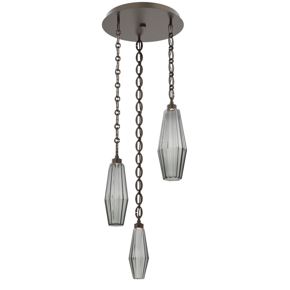 Aalto Round 3pc Multi-Pendant with Chain