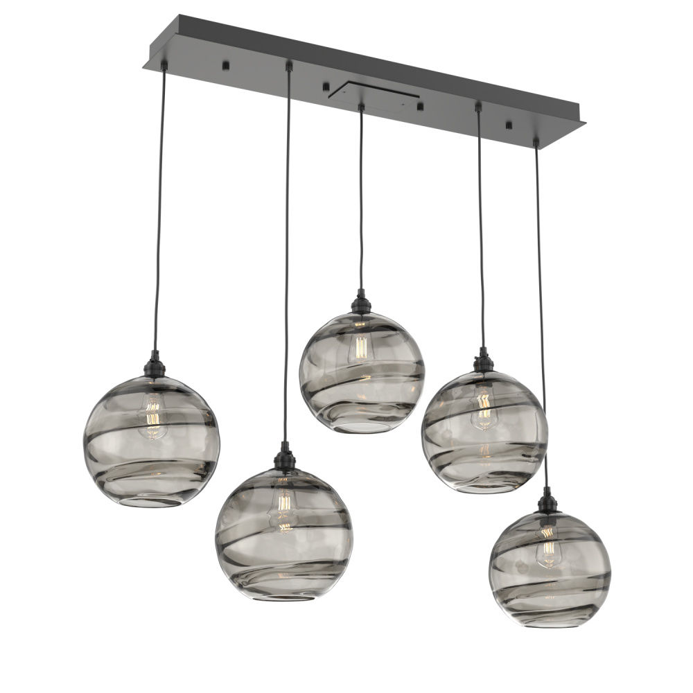 Terra Linear 5pc Multi-Pendant
