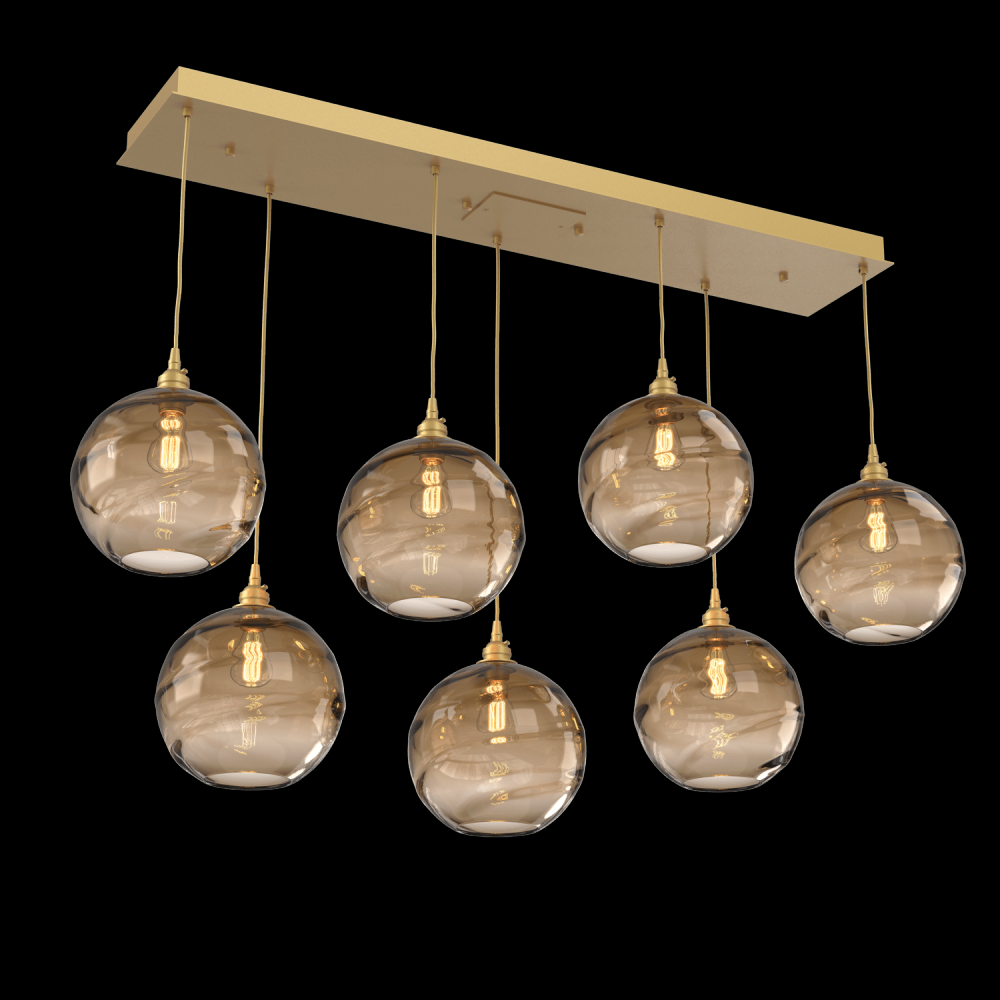 Terra Linear 7pc Multi-Pendant