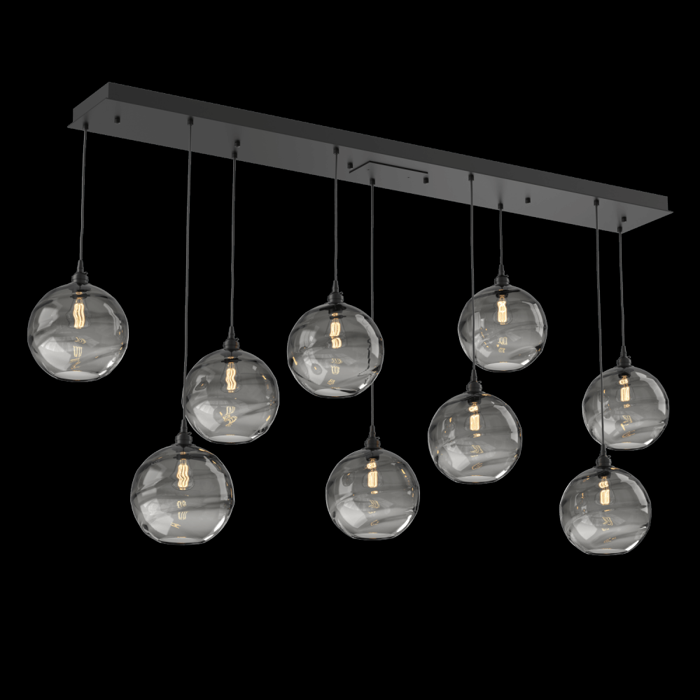 Terra Linear 9pc Multi-Pendant