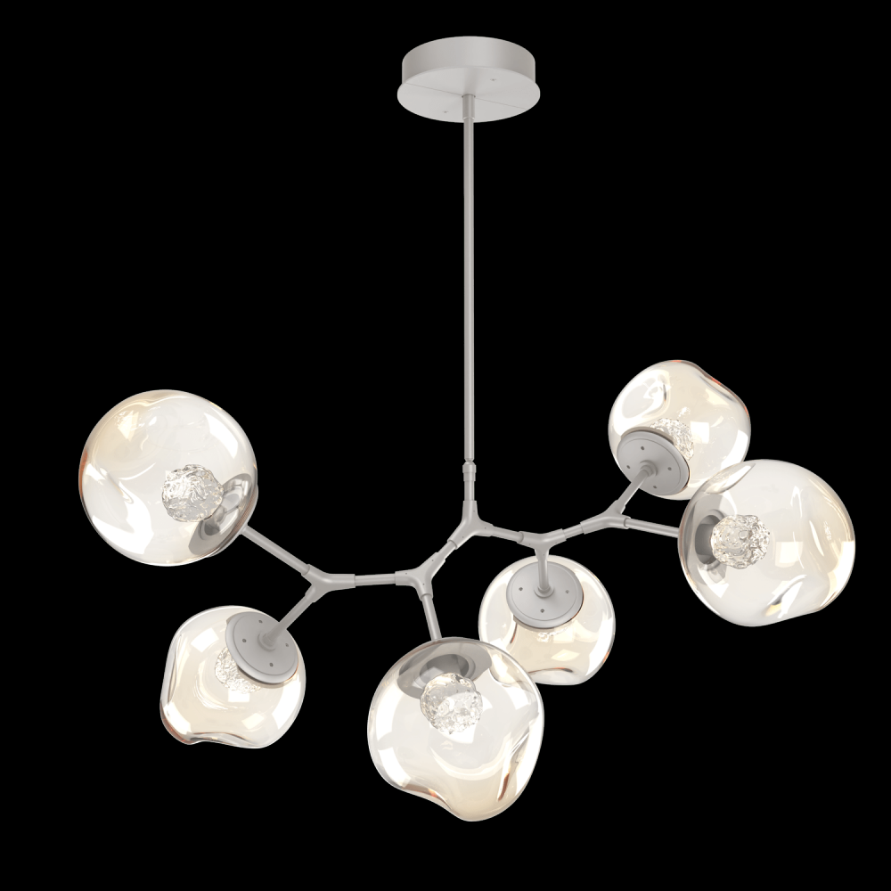 Luna 6pc Branch-Classic Silver-Floret Inner