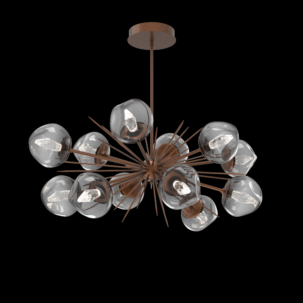 Luna Oval Starburst Chandelier