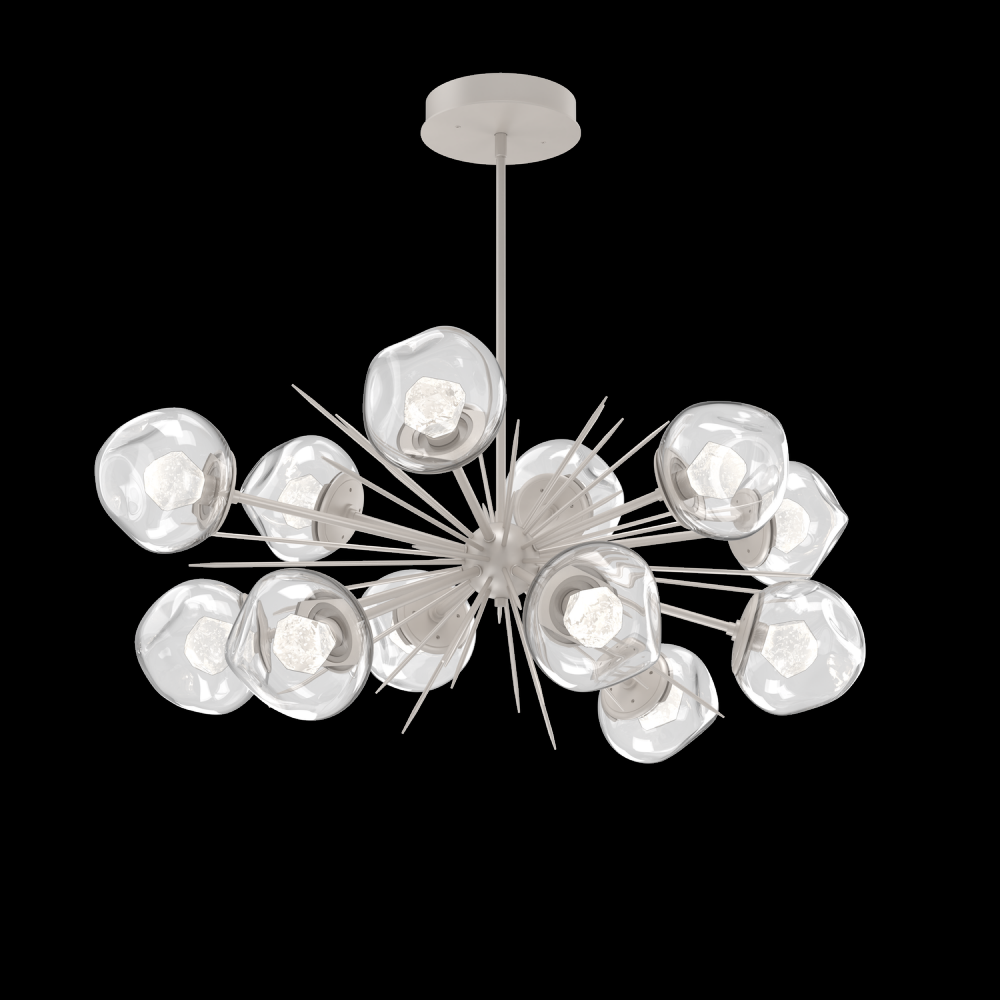 Luna Oval Starburst Chandelier