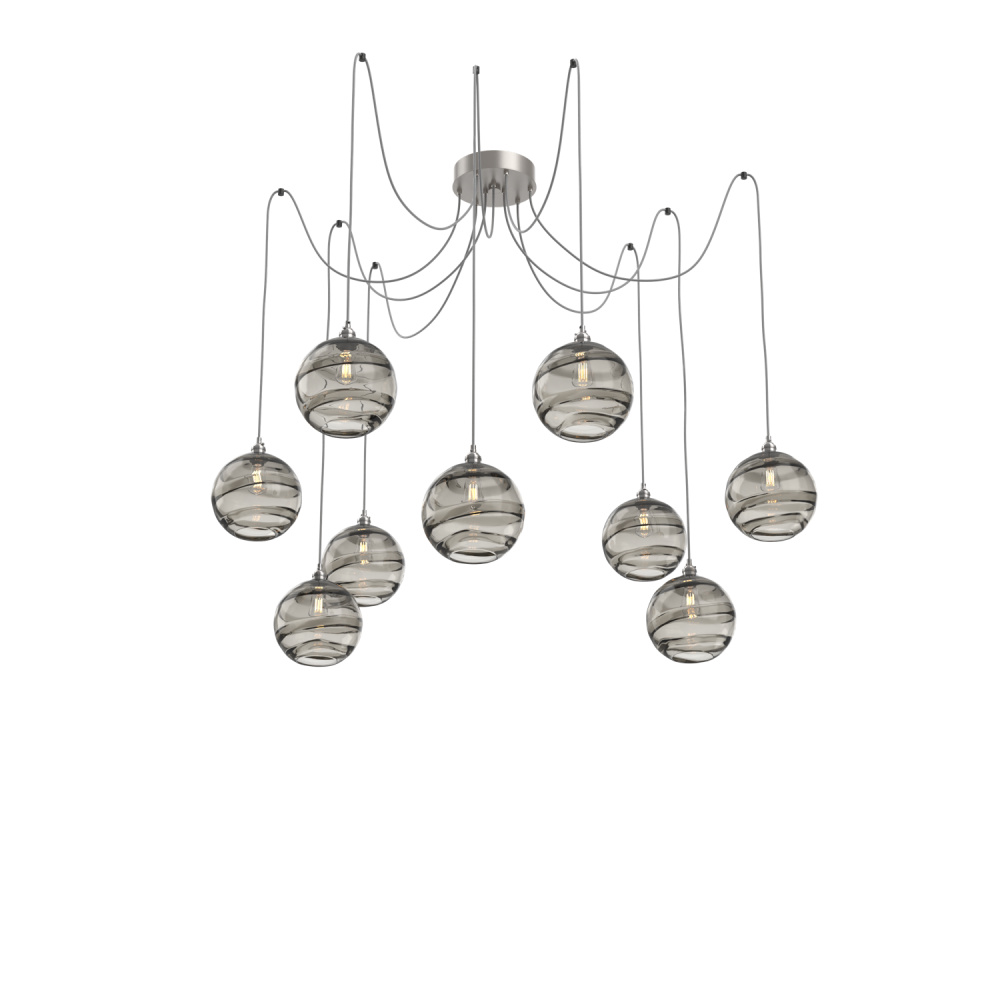 Terra Round 9pc Swag Multi-Pendant