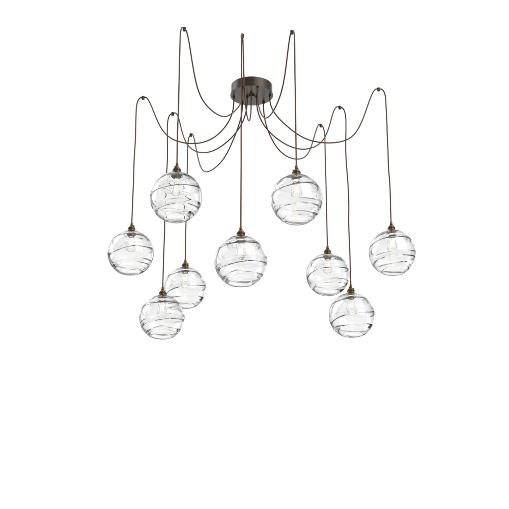 Terra Round 9pc Swag Multi-Pendant