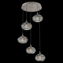 Hammerton CHB0036-05-BS-OS-C01-E2 - Coppa Round 5pc Multi-Pendant