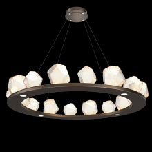 Hammerton CHB0039-0D-FB-A-CA1-L1 - Gem Ring Chandelier-0D 49"