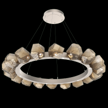 Hammerton CHB0039-48-BS-B-CA1-L3 - Gem Radial Ring - 48" -Metallic Beige Silver