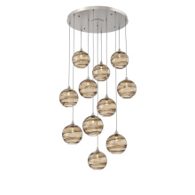 Hammerton CHB0047-11-BS-OB-C01-E2 - Terra Round 11pc Multi-Pendant