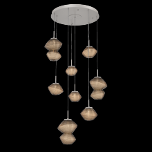 Hammerton CHB0089-08-BS-B-C01-L3 - Mesa Round Pendant Chandelier