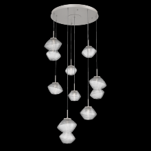 Hammerton CHB0089-08-BS-C-C01-L3 - Mesa Round Pendant Chandelier