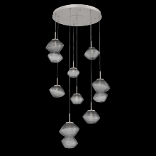 Hammerton CHB0089-08-BS-S-C01-L3 - Mesa Round Pendant Chandelier