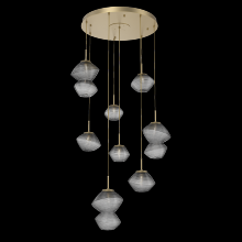 Hammerton CHB0089-08-GB-S-C01-L3 - Mesa Round Pendant Chandelier