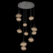 Hammerton CHB0089-08-GP-B-C01-L1 - Mesa Round Pendant Chandelier