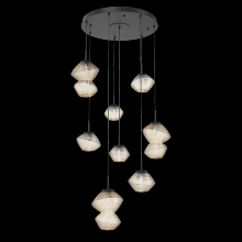 Hammerton CHB0089-08-MB-A-C01-L1 - Mesa Round Pendant Chandelier