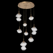 Hammerton CHB0089-08-NB-C-C01-L1 - Mesa Round Pendant Chandelier