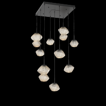 Hammerton CHB0089-09-MB-A-C01-L1 - Mesa Square 9pc Multi-Pendant