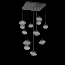 Hammerton CHB0089-09-MB-S-C01-L1 - Mesa Square 9pc Multi-Pendant